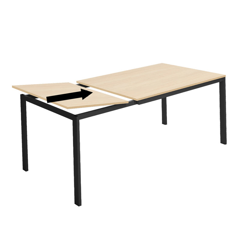 Masă extensibilă Extento, Lemn/Metal, 120-180x74x75 cm