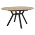 Masa extensibila Frances, Sonoma-negru, 100-140x100x75 cm - 235-000023