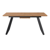 Masa extensibila Kannu, Natural, 160-200x90x75 cm