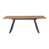 Masa extensibila Kannu, Natural, 160-200x90x75 cm