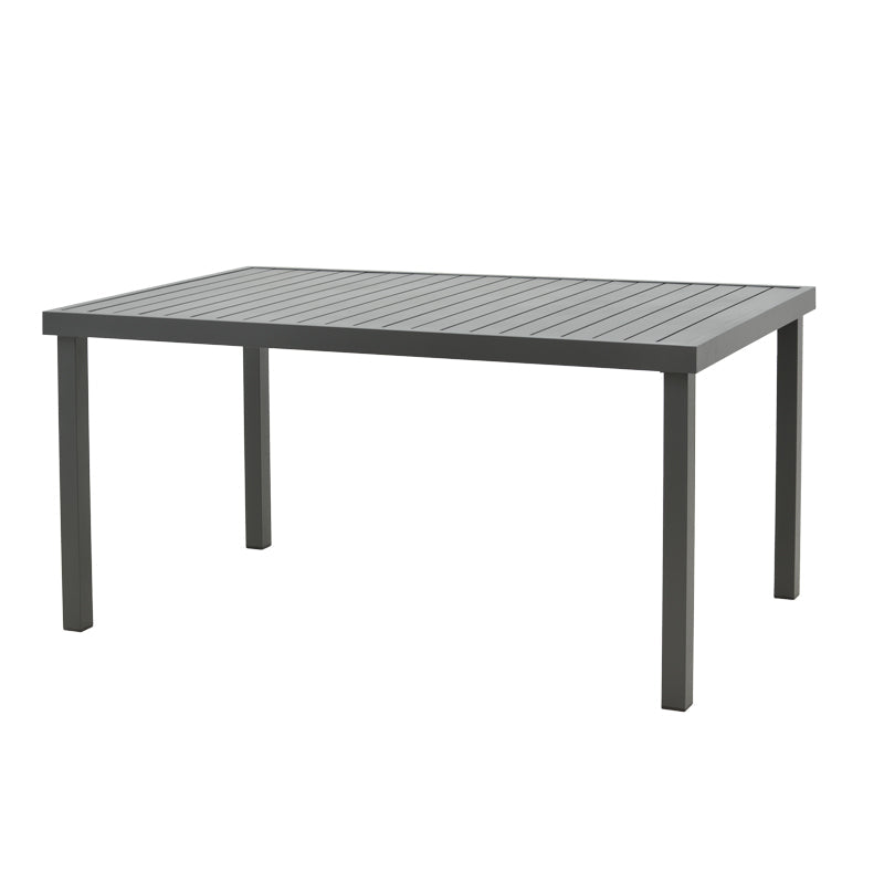 Masa Kliton din aluminiu, Gri inchis, 150x80x74 cm - Masa Kliton din aluminiu, Gri inchis, 150x80x74 cm