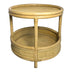 Masa laterala Moody, Rattan, Natur, 55x51 cm