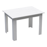Masa Manka, Alb - Stejar, 110x80x77 cm - Masa Manka, Alb - Stejar, 110x80x77 cm - 361-000001