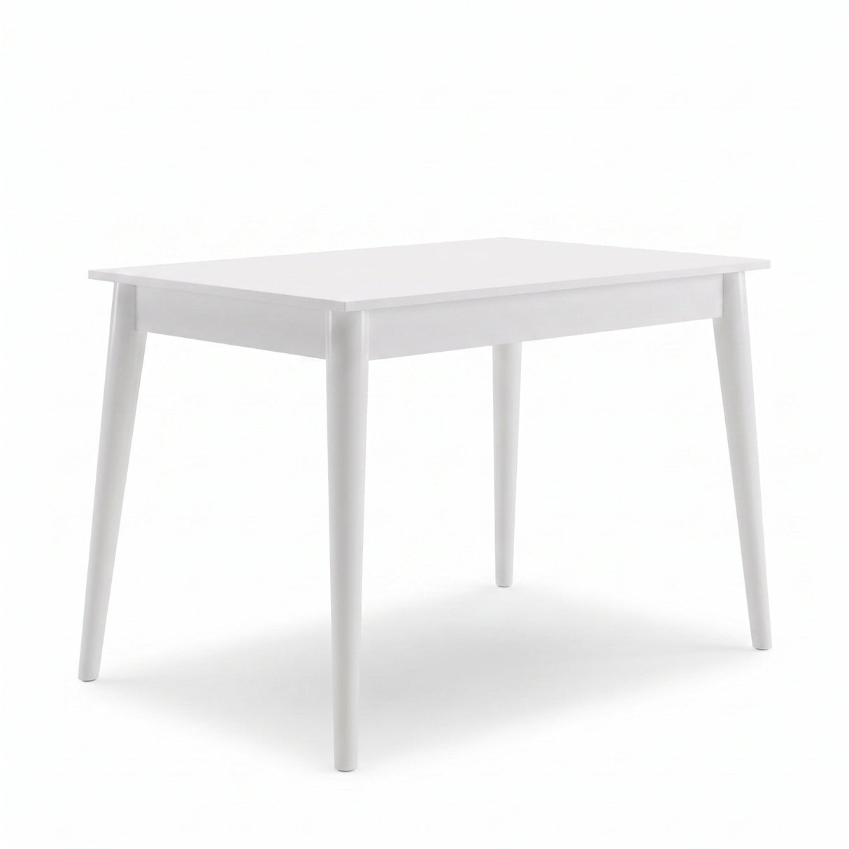 Masa Multifunctionala MMS-504-DD-2 Home Collection®, Alb Lucios, 110x77x70 cm