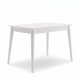 Masa Multifunctionala MMS-504-DD-2 Home Collection®, Alb Lucios, 110x77x70 cm