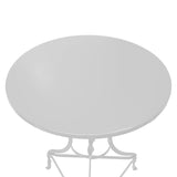Masa Noah, Metal, D70x72 cm - Alb