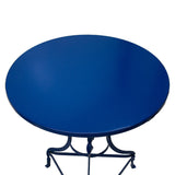 Masa Noah, Metal, D70x72 cm - Albastru