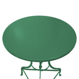 Masa Noah, Metal, D70x72 cm - Verde