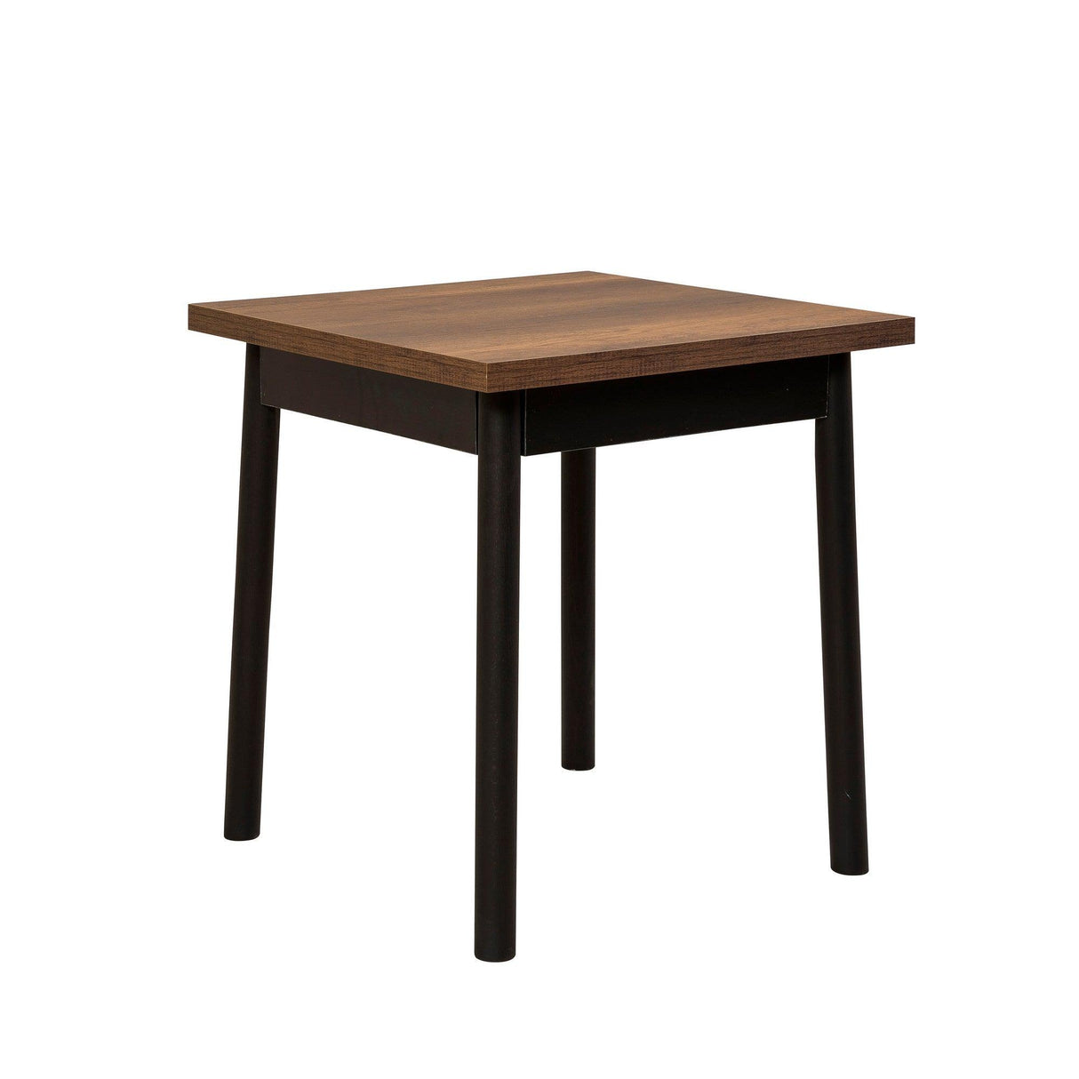 Masă Oliver Kare - Black Barok, Negru, 77x70x70 cm