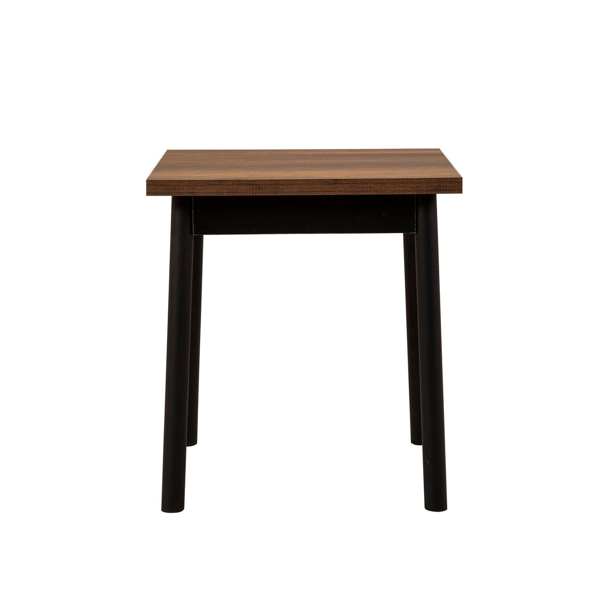 Masă Oliver Kare - Black Barok, Negru, 77x70x70 cm