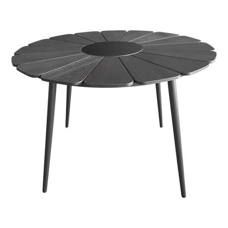 Masa Pinap, Negru, 110x74 cm