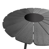 Masa Pinap, Negru, 110x74 cm