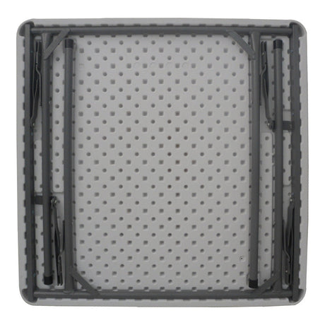 Masa pliabila catering cu functie de confort, durabil, Alb, 80x80x74 cm