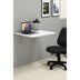 birou modern Masa plianta Kristal, Alb, 60x1,8x50 cm