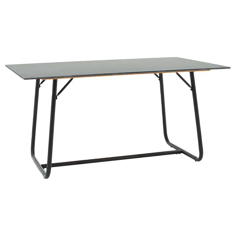 Masa Revello alba, neagra, 150x90x75 cm - Masa Revello alba, neagra, 150x90x75 cm