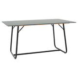 Masa Revello alba, neagra, 150x90x75 cm - Masa Revello alba, neagra, 150x90x75 cm