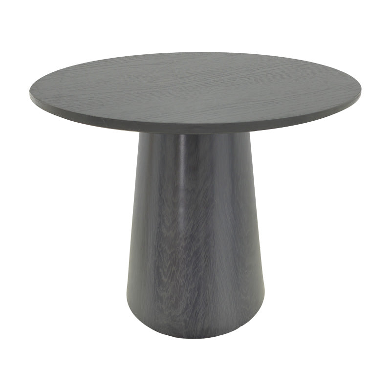 Masa rotunda cu blat, Donda, Neagra, Diametru 100cm x Înaltime 76cm, 100x100x76 cm