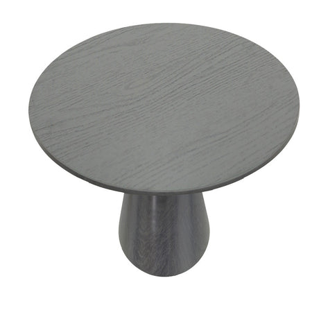 Masa rotunda cu blat, Donda, Neagra, Diametru 100cm x Înaltime 76cm, 100x100x76 cm
