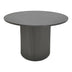 Masa rotunda Karulo, Negru, D120x76 cm