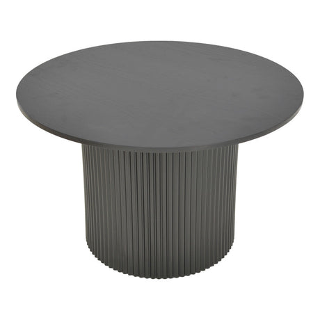Masa rotunda Karulo, Negru, D120x76 cm