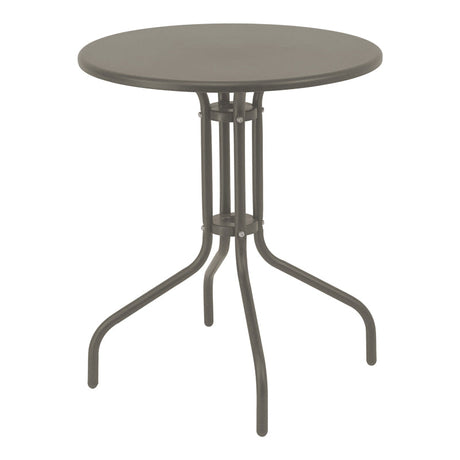Masa Vergo Auriu metal, D60x70 cm