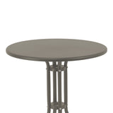 Masa Vergo Auriu metal, D60x70 cm
