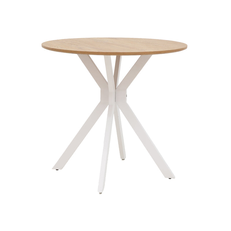 Masa Xuson Natural mdf, alb, D80x75 cm