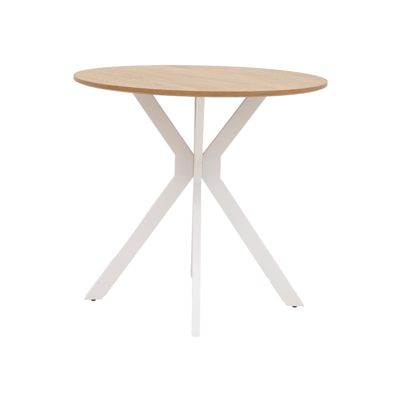 Masa Xuson Natural mdf, alb, D80x75 cm