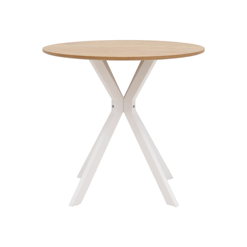 Masa Xuson Natural mdf, alb, D80x75 cm