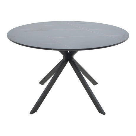 Masa Xuson, Negru, 120x120x75 cm