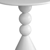 Măsuță auxiliară cu funcție de depozitare Bilane, Metal, Diverse culori, 39x60 cm - Bej