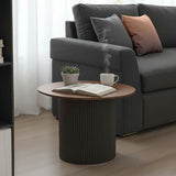 Masuta de cafea Dovel, MDF si metal, D70x45 cm - Masuta de cafea Dovel, MDF si metal, D70x45 cm