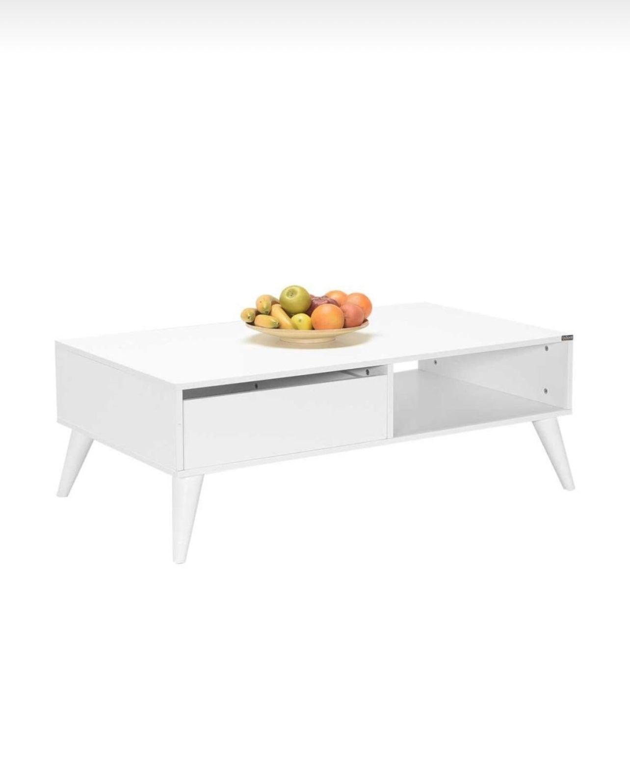 Masuta Cafea cu sertar SHP-655-DD-1 Home Collection® Living, Alb