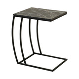Masuta Cafea Laterala SHP-908-QQ-1 Home Collection® C shape, 50x62x35 cm - Antracit | SKU: SHP-908-QQ-1