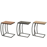 Masuta Cafea Laterala SHP-908-QQ-1 Home Collection® C shape, 50x62x35 cm - Antracit | SKU: SHP-908-QQ-1