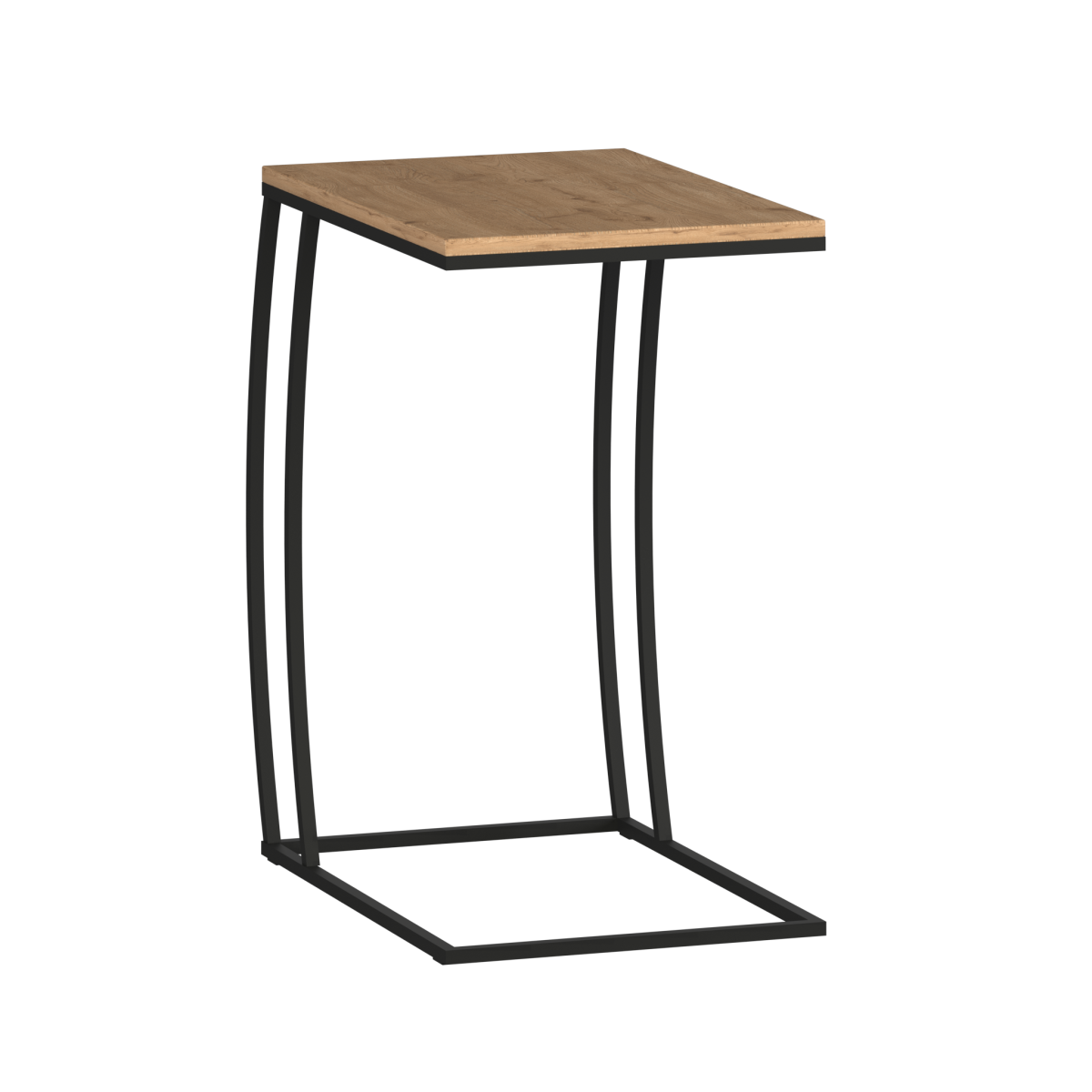 Masuta Cafea Laterala SHP-908-QQ-1 Home Collection® C shape, 50x62x35 cm - Stejar | SKU: SHP-908-FF-1