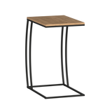 Masuta Cafea Laterala SHP-908-QQ-1 Home Collection® C shape, 50x62x35 cm - Stejar | SKU: SHP-908-FF-1