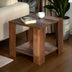 Masuta Cafea Laterala SHP-550-FF-1 home collection New Line, Maro - Natur - Stejar, 50x48x50 cm - SHP-550-OO-1 | SKU: SHP-550-OO-1