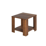 Masuta Cafea Laterala SHP-550-FF-1 Home Collection® New Line, Maro - Natur - Stejar, 50x48x50 cm - Maro | SKU: SHP-550-OO-1