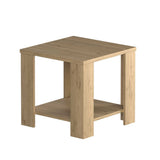 Masuta Cafea Laterala SHP-550-FF-1 Home Collection® New Line, Maro - Natur - Stejar, 50x48x50 cm - Stejar | SKU: SHP-550-FF-1