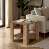 Masuta Cafea Laterala SHP-550-FF-1 Home Collection® New Line, Maro - Natur - Stejar, 50x48x50 cm - Masuta Cafea Laterala SHP-550-FF-1 home collection New Line, Maro - Natur - Stejar, 50x48x50 cm - SHP-550-TT-1 | SKU: SHP-550-TT-1