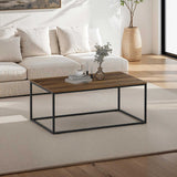 Masuta Cafea Rectangulara SHP-985-OO-1 Home Collection® Profile, Maro, 100x42x60 cm