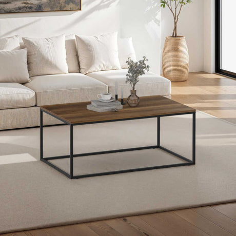 Masuta Cafea Rectangulara SHP-985-OO-1 Home Collection® Profile, Maro, 100x42x60 cm