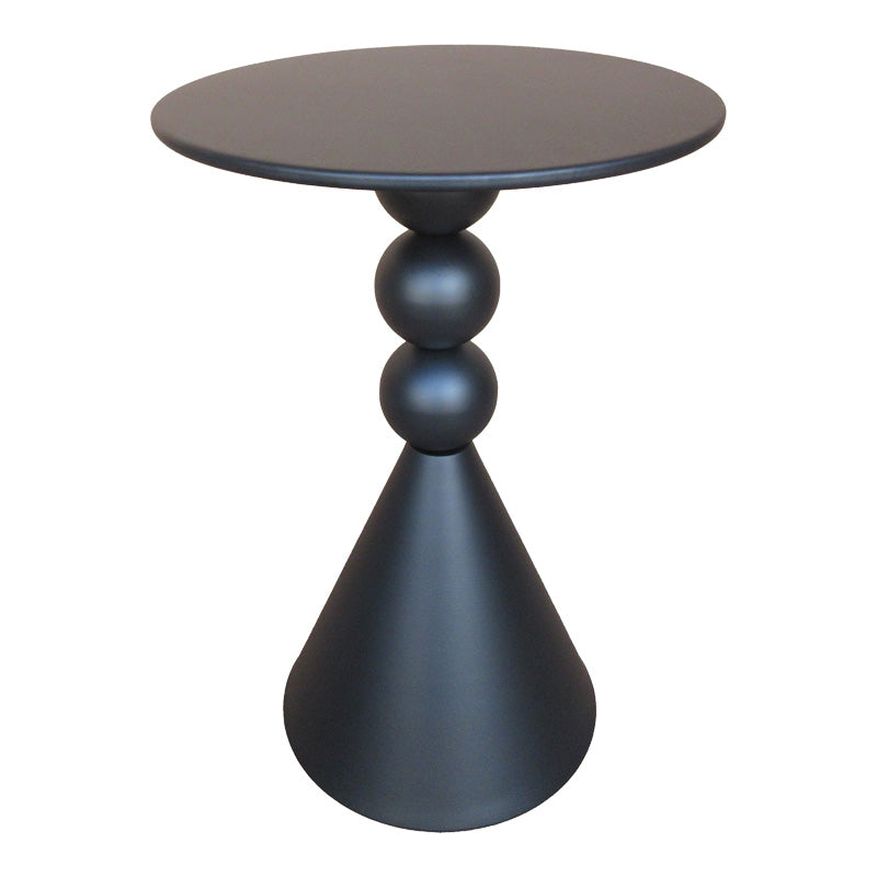 Măsuță auxiliară cu funcție de depozitare Bilane, Metal, Diverse culori, 39x60 cm - Negru