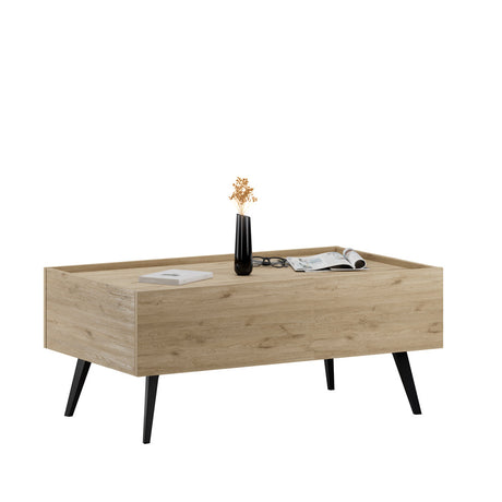 Masuta de cafea SHP-701-FF-1 Home Collection® Luna, Stejar, 103x45x60 cm
