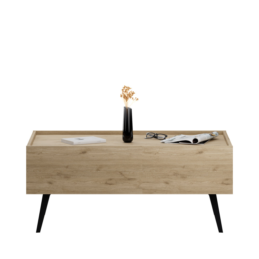 Masuta de cafea SHP-701-FF-1 Home Collection® Luna, Stejar, 103x45x60 cm