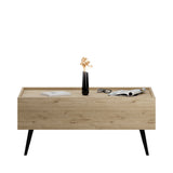 Masuta de cafea SHP-701-FF-1 Home Collection® Luna, Stejar, 103x45x60 cm