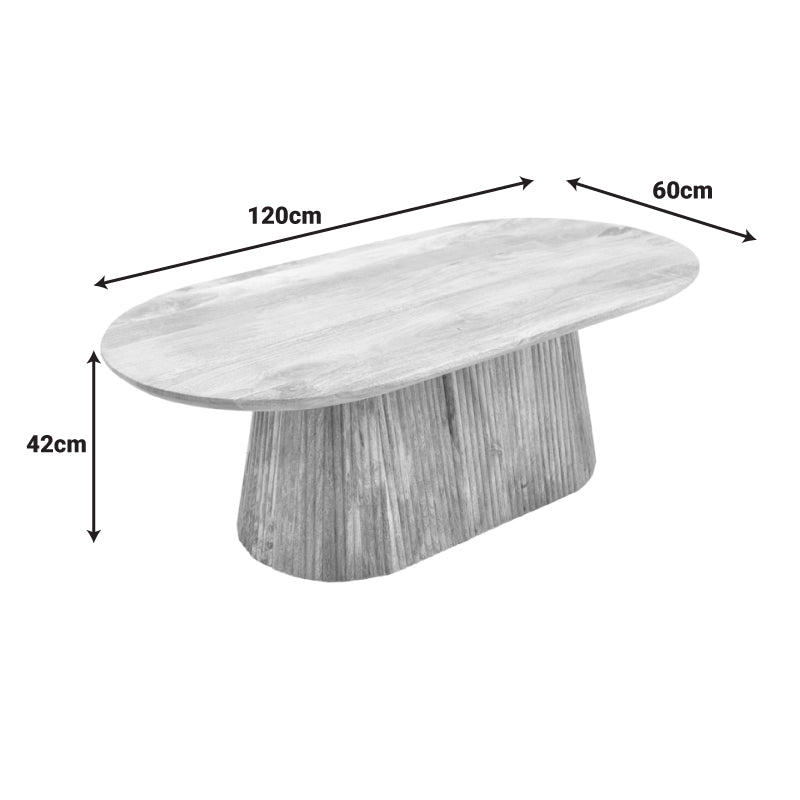Măsuță de cafea Aithra, Diverse culori, 120x60x42 cm - Nuc | SKU: 372-000028 | Măsuță de cafea Aithra, 120x60x42 cm, varianta Nuc, produs pentru amenajarea locuinței, disponibil online în România la CasaMob