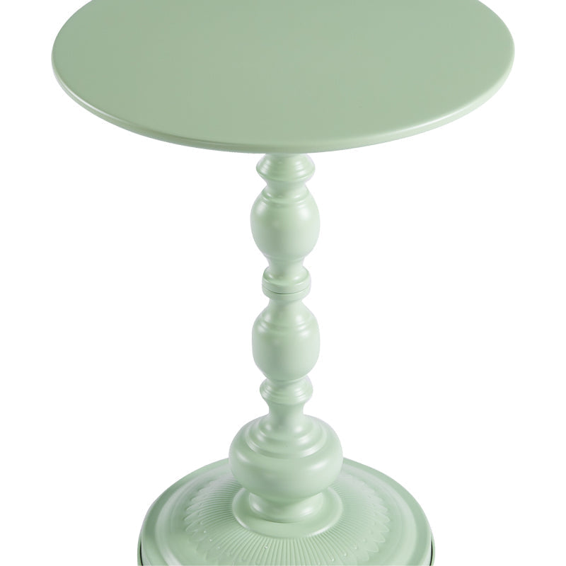 Măsuță auxiliară metalică Anesor, Metal, Diverse culori, 40x52 cm - Verde