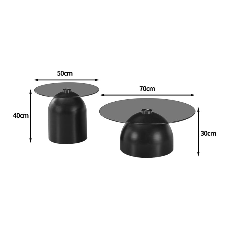 Masuta de cafea Barel, Metal